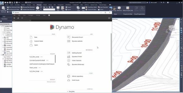 Dynamo for autodesk civil 3d что это